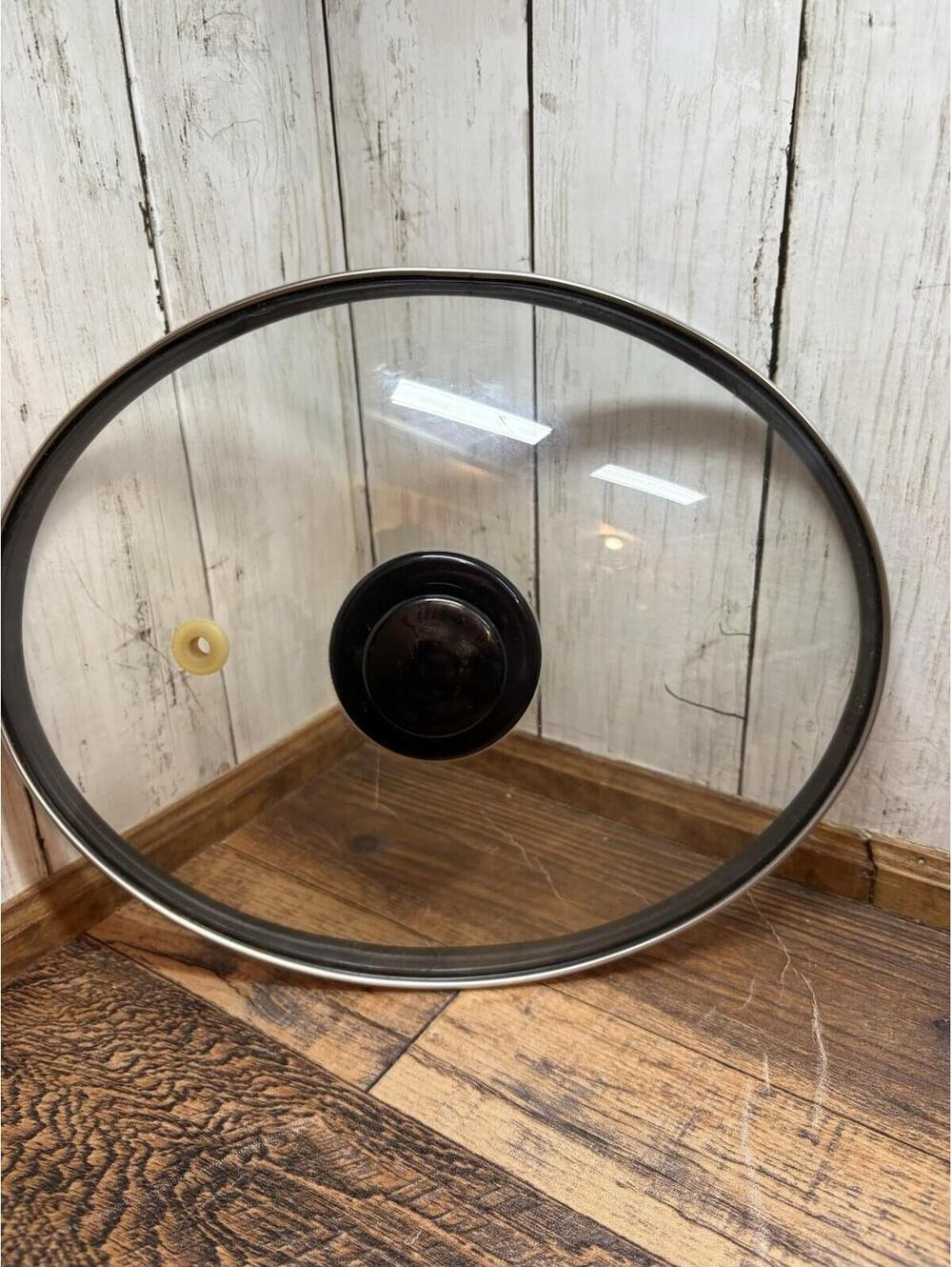 Replacement Hamilton Beach Crockpot Lid Model #33156S Black Handle And Gasket